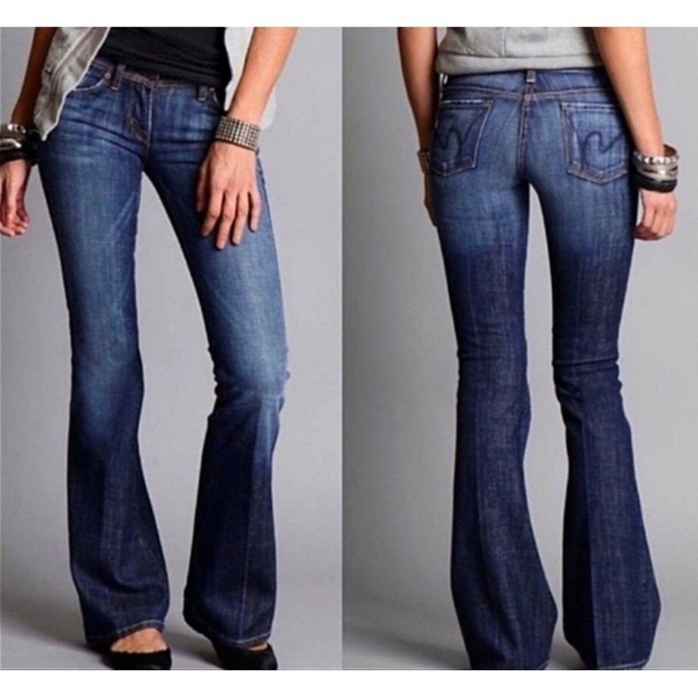 Citizens of Humanity Ingrid #002 Jeans Bootcut Flare Low Rise Y2K Size 29